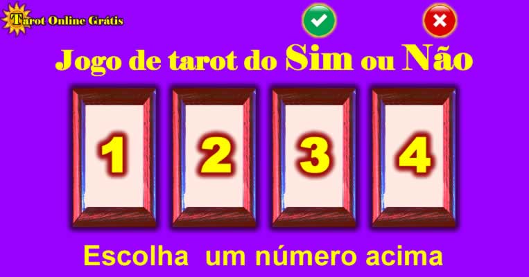 Jogo de tarot do Sim ou - Tarot Online Grátis.
